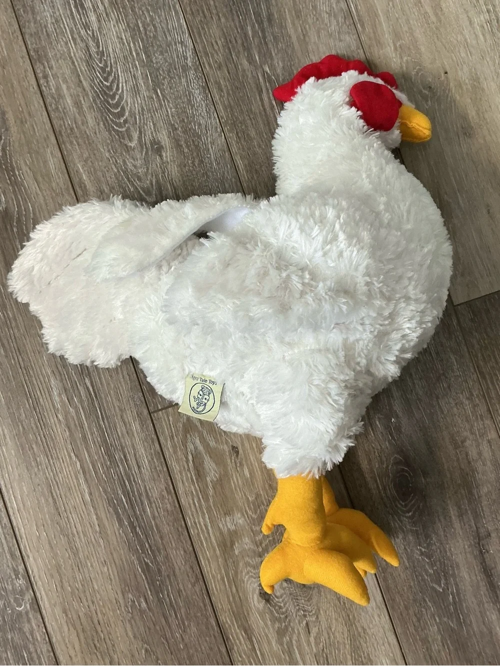 Clean Heidi the Hen, an 18-inch (or 16-inch) large chicken plush rooster